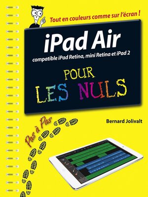 cover image of iPad Air Pas à Pas Pour les Nuls